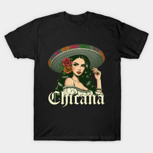 chicana mexican latina girl T-Shirt